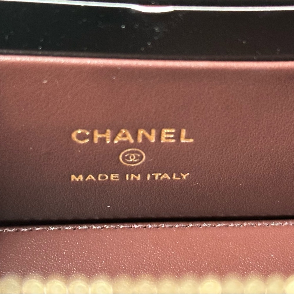 Chanel Small Caviar Vanity Case Rectangle With Ch… - image 6